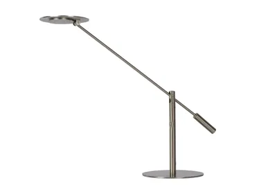 Produktbild von Lucide Schreibtischleuchte LED dimmbar höhenverstellbar drehbar kippbar warmweiß Ø 25cm H 24-50cm
