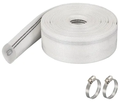 Imagen del producto de Manguera para jardín de 10 metros x 40 mm, con abrazadera y material tejido