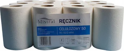 Obrázek produktu pro Dvouvrstvý bílý papírový ručník, 5 x 155 listů