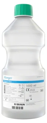 Image de B. Braun Ringer Ecotainer® Solution de rinçage topique 1000 m| Carton (6 flacons)