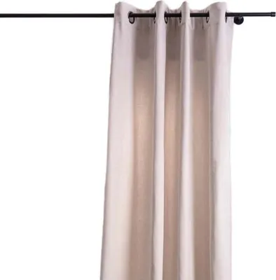 Produktbild von 3-in-1 Thermovorhang Dim-Out Akustik mit Ösen uni natur 140x260cm