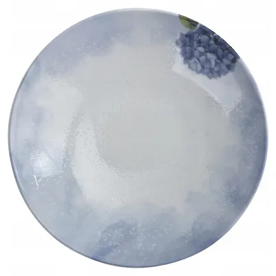 Produktbild von Lubiana Hortensja BLue Tiefer Teller 21,5 cm Porzellan