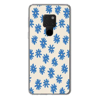 Produktbild von MuchoWow® Handyhülle Schutzhülle Hülle für Huawei P40 Lite Blume - Muster - Minimalismus Silikon Softcase Handy Hülle - Handy