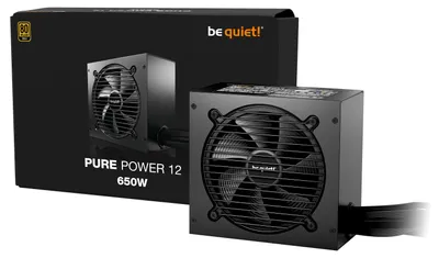 Produktbild von be quiet! Pure Power 12 650W, PC-Netzteil, (1x 12-Pin High Power GPU