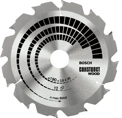 Zdjęcie produktu dla Piła tarczowa do drewna PRO Construct, 500 x 3,8 x 30 mm