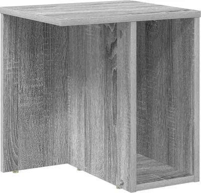 Imagen del producto de vidaXL Mesa auxiliar gris Sonoma, 37 x 32 x 40 cm, fabricada en material de madera
