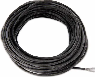 Obrázok produktu pre RAUTRONIC silikónové lanko, 1,5 mm², čierne, 10 m