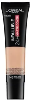 Produktbild von L'Oréal Paris Infallible 32H Matte Cover SPF 25 (145 Warm Undertone) 30 ml