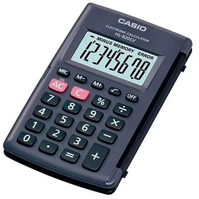 Productafbeelding van Casio Rekenmachine HL 820LV BK