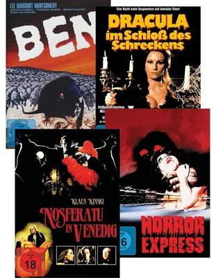 Produktbild von Klassiker des Gruselfilms Paket. 4 DVDs.