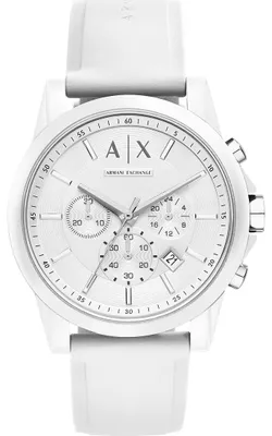 Obrázok produktu pre Chronograf Trendy Armani Exchange White Collection Outerbanks - muž
