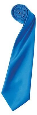 Obrázok produktu pre Premier Workwear PR750 | Saténová kravata "Colours" / 144 x 8,5 cm - Farba: Sapphire (približne Pantone 300) - Rozmer: 144 x 8,5 cm