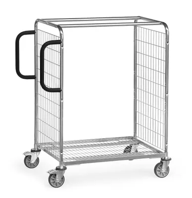 Produktbild von Fetra Kommissionierwagen 300 kg, Ladefläche LxB 850 x 610 mm, Höhe 1.225 mm