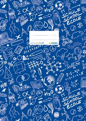 Produktbild von Heftschoner A4 Schoolydoo blau Packung mit 25 Stück