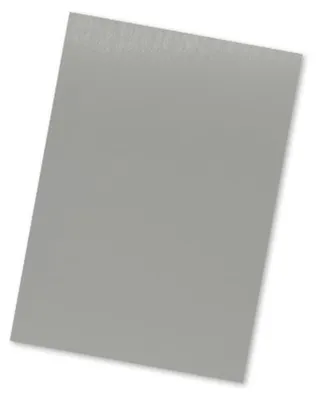 Produktbild von Plottermarie Vinylfolie Vinyl glänzend permanent haftend & wetterfest – Vinylfolie für Autos, Möbel, Gläser, Fenster, Schilder, Außenbereich 30 x 63 cm - 409 Light Grey