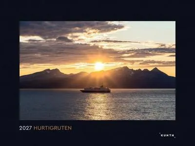 Obrázek produktu pro Hurtigruten – Nástěnný kalendář KUNTH na rok 2027