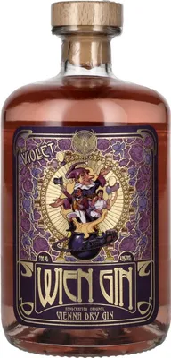 Produktbild von Wien Gin VIOLET Vienna Dry Gin 43% Vol. 0,7l