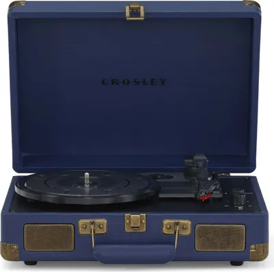 Produktbild von Crosley Cruiser Plus Bluetooth-Schallplattenspieler Marineblau