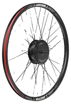 Productafbeelding van E-bike navenmotor, hoog koppel, veelzijdige compatibiliteit, 26-inch, 48V, 500W, voorwielmotor, versie met schijfremmen, DZ40 mini-display