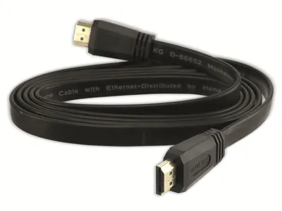 Obrázok produktu pre HAMA HDMI kábel 181711, 1,5 m, plochý, čierny