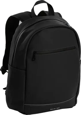 Produktbild von Daniel Ray Rucksack Montgomery aus matten Polyurethan- Tasche mit gepolsterten Laptopfach in Black