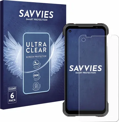 Produktbild von 6x Für Doogee S97 Pro Schutzfolie Savvies Displayschutz Display Schutz Folie Klar Transparent