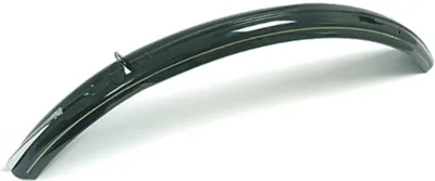 Image de Garde-boue avant, 28", métal, pour vélos hollandais gris , avec nez décoratif en plastique