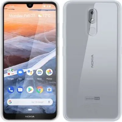 Zdjęcie produktu dla cofi1453® Etui silikonowe Basic kompatybilne z NOKIA 3.2 Etui TPU Miękki pokrowiec na telefon komórkowy Ochrona Przezroczysty