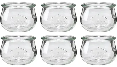 Produktbild von Einmachglas Sturzglas Mini Dessertglas - 220 ml - Glas - Mit Glasdeckel