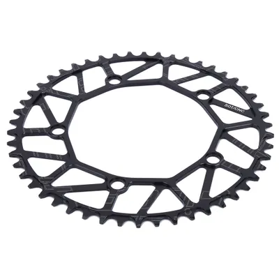 Obrázok produktu pre Drfeify 1-dielne reťazové koleso na bicykel, 130 BCD, reťazový krúžok na bicykel z hliníkovej zliatiny, reťazový krúžok na bicykel s jedným kotúčom (50T)