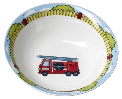 Produktbild von Ritzenhoff & Breker Feuerwehrmann Bernie Müsli, Müslischale, Schale, Schüssel, Porzellan, Ø 16.5 cm, 427059