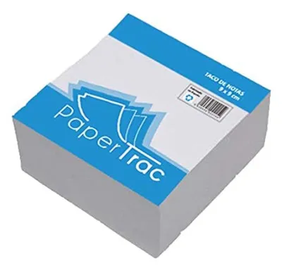 Produktbild von Notizblock weiß, 9 x 9 x 3 cm, für Notizen
