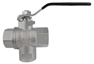 Zdjęcie produktu dla 3-drogowy zawór kulowy 1/2"