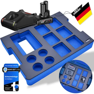 Produktbild von SCHWÄBLE® Schaumeinlage Schaumstoffeinlage f Bosch Akku-Starter-Set 12V GAL12-40
