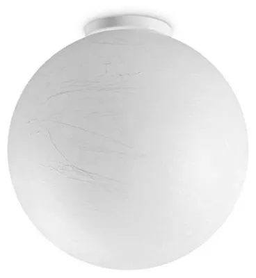 Produktbild von Zeitgenössische Deckenleuchte Papier Metall Weiß 1 Licht E27 25W Ip20