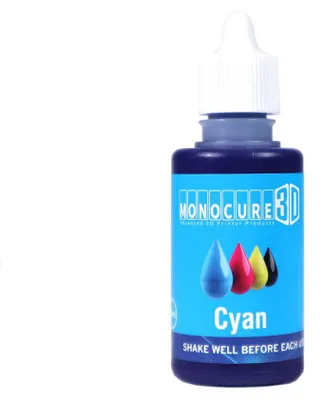 3D-Druckerharz-Pigment Cyan, 30 ml für DLP/SLA