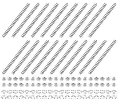 Imagen del producto de Varillas roscadas M3 x 40 mm - con tuercas y arandelas - 25 unidades