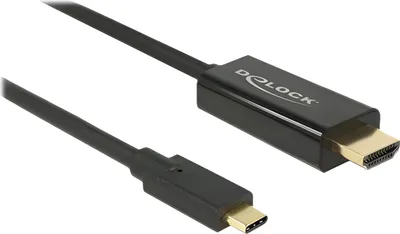 Immagine prodotto di DELOCK Cavo USB C -> HDMI-A 4K 30Hz St/St 2,00m sw