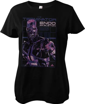 Produktbild von Endoskeleton Girly Tee - Large - Black
