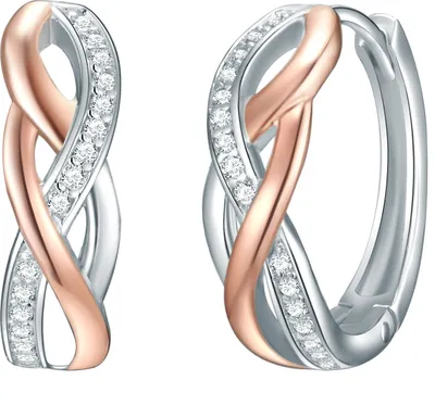 Produktbild von Rafaela Donata Creolen Sterling Silber Zirkonia 50110028