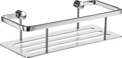 Produktbild von Smedbo SIDELINE - Design Seifenkorb mit Bodenplatte in Chrom poliert DK3001