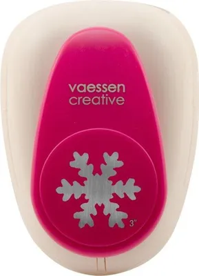 Produktbild von Vaessen Creative | Motivstanzer Schneeflocke 66x75mm