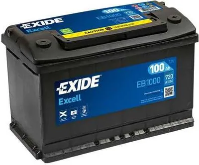 Produktbild von Exide Startbatterie Excell 100 Ah , 1 Stück