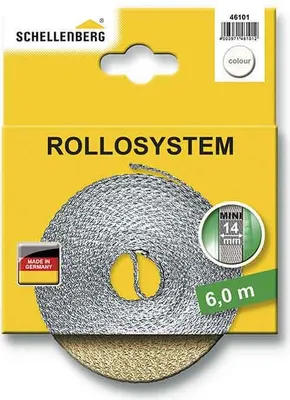 Image de Sangle Volet Roulant Schellenberg Beige Remplacement Facile Et Durable Pour Volet Roulant. - Schellenberg