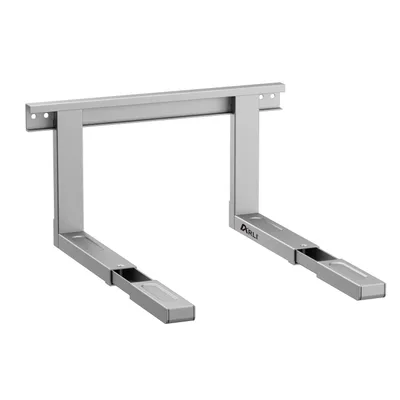 Produktbild von ARLI Mikrowellenhalterung grau / silber – Wandhalterung für Mikrowelle I Inklusive Befestigungsmaterial