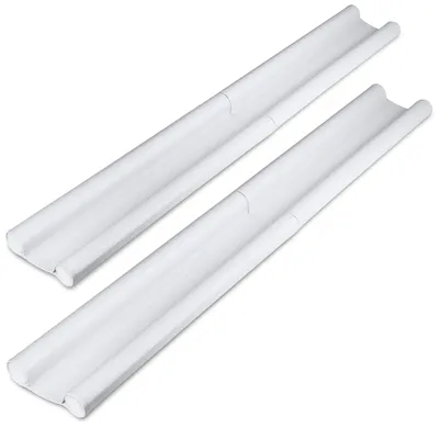 Türzugstopper 2er-Set – 90 cm, weiß, auf Maß schneidbar
