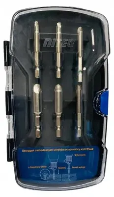 Produktbild von NITEO TOOLS Schraubenausdreher-Set BSE0179-22 6 Teile