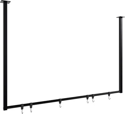 Obrázek produktu pro Věšák na kabáty se 6 háčky - robustní věšák s nosností až 50 kg, minimalistický design