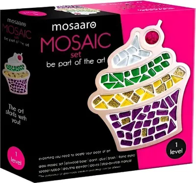 Obrázok produktu pre MOSAARO Sada na výrobu mozaiky - Cupcake