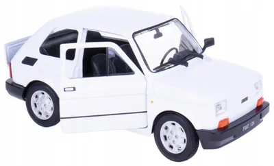 Produktbild von Welly FIAT 126p Modellauto 1:21 Weiß für Kinder